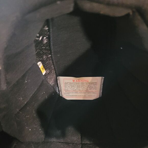 Z1R Open Face Sz M Black Helmet, Smoke Visor Snap Chin Strap Vents - Picture 5 of 12